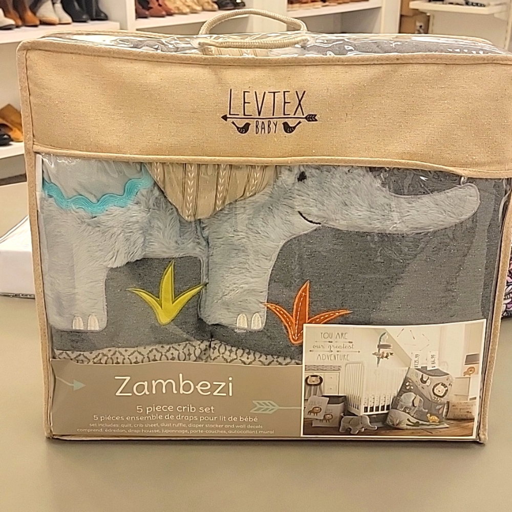 5 pc crib set